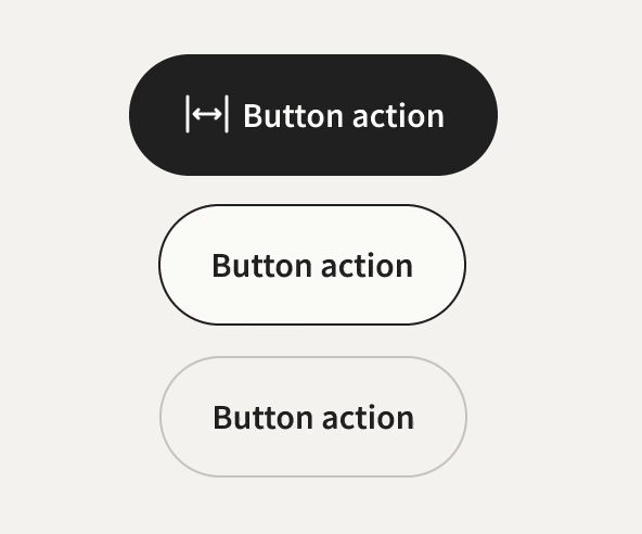 Button action design system component