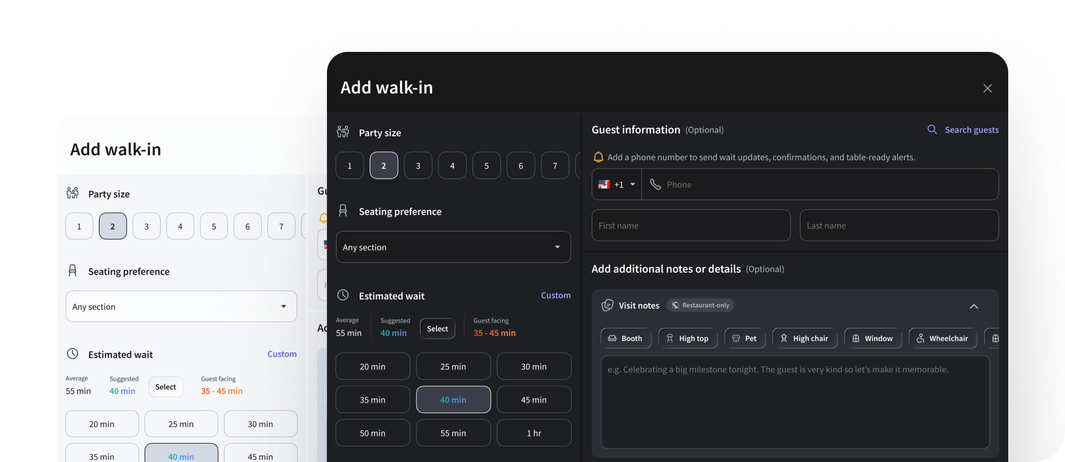 Host App design system