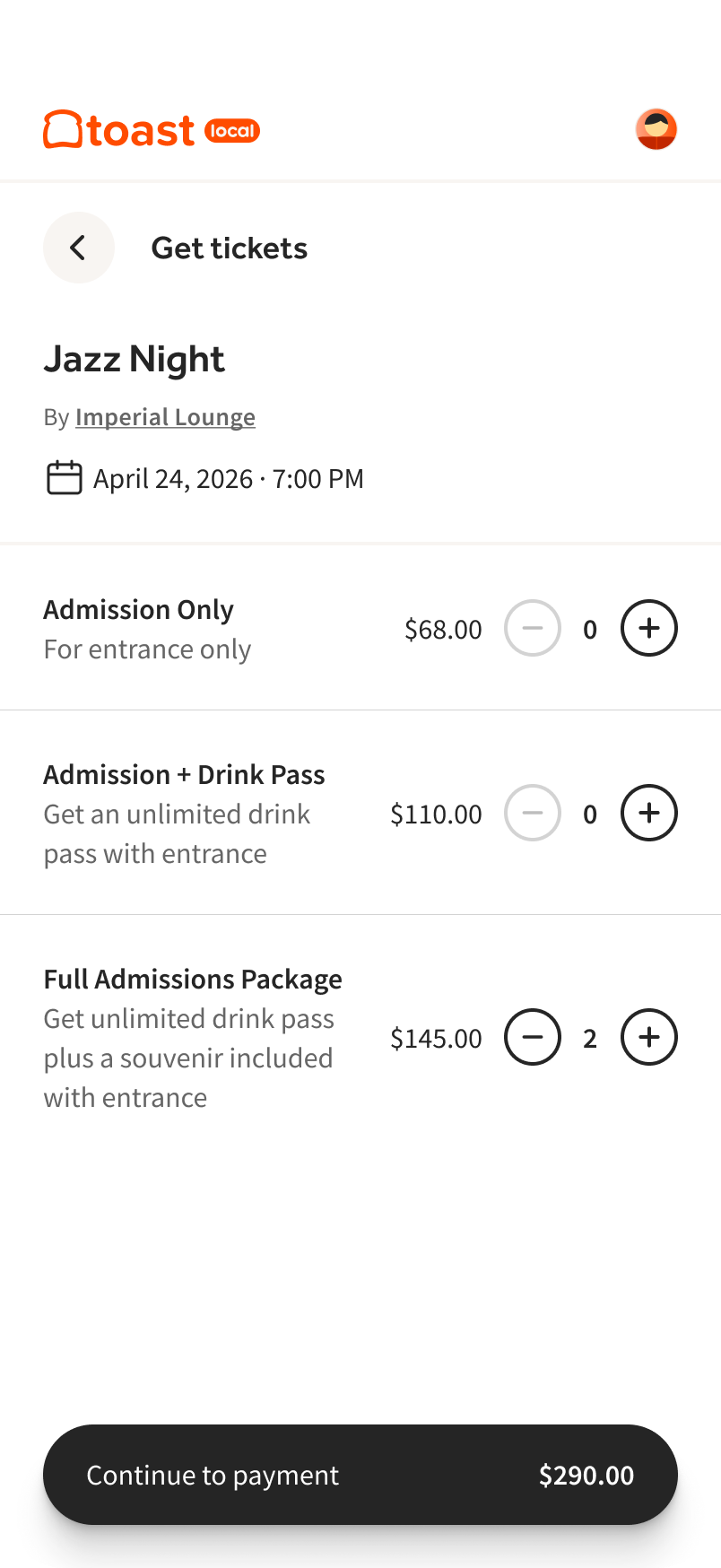 Clear pricing and commitment UI