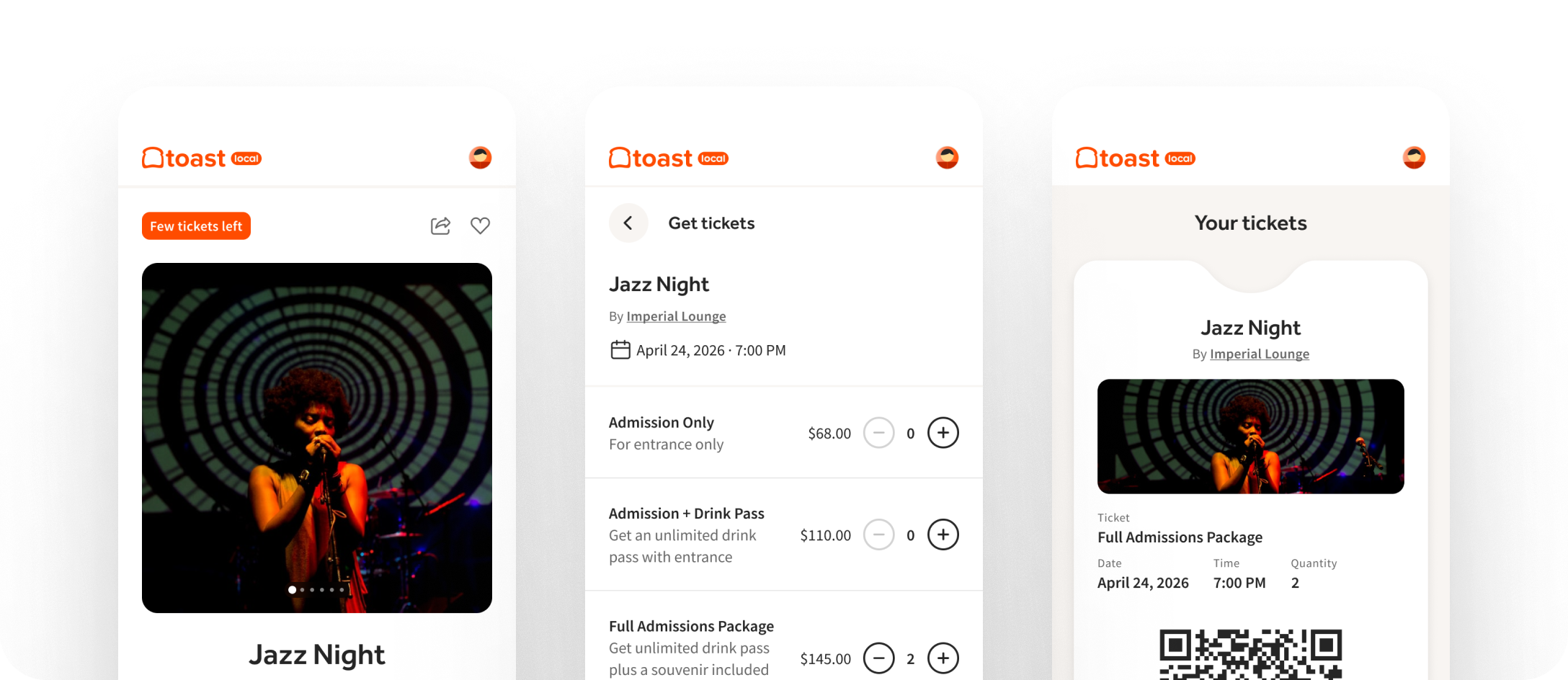 Discovery and booking flow