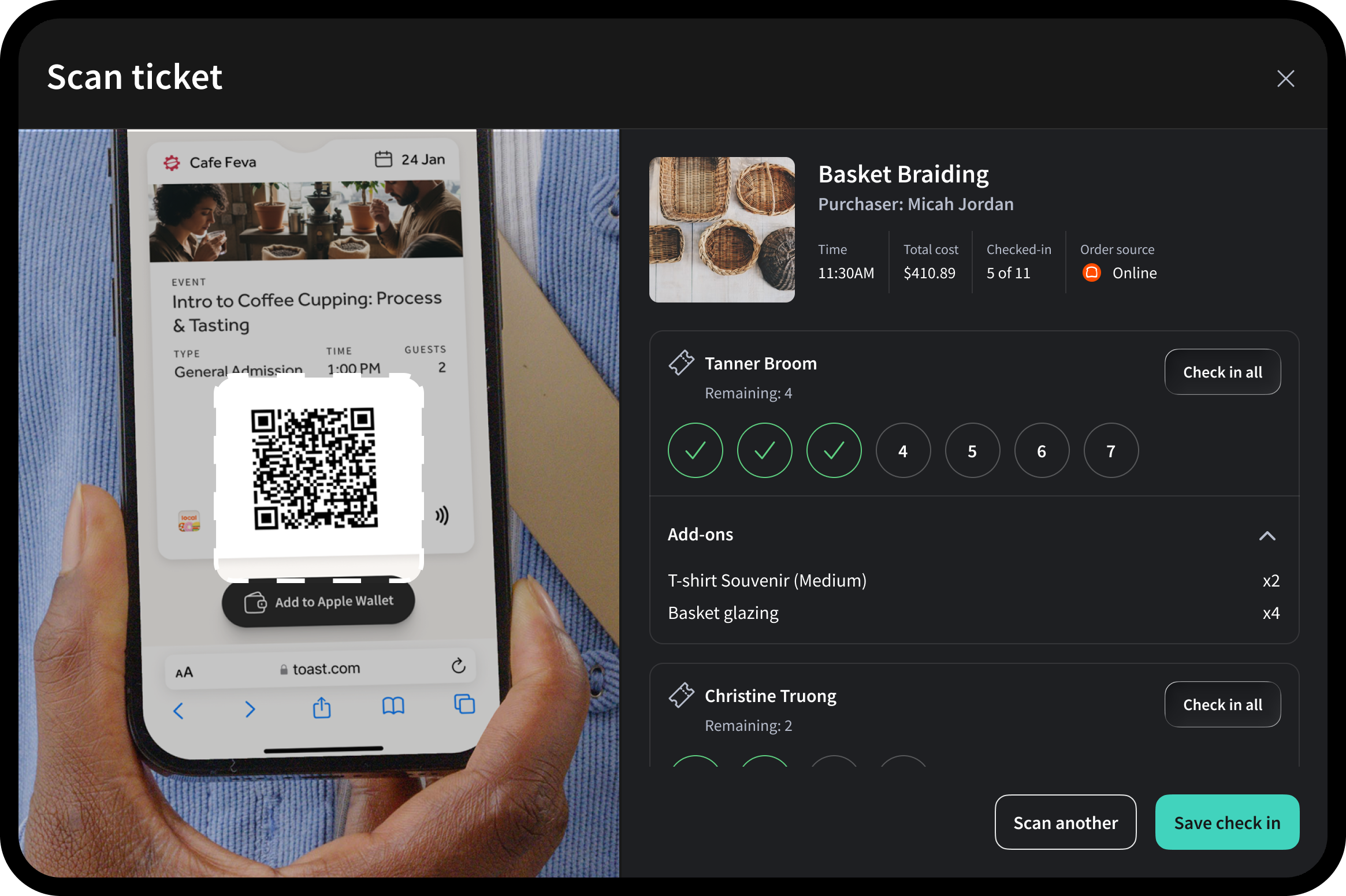 Operational awareness UI